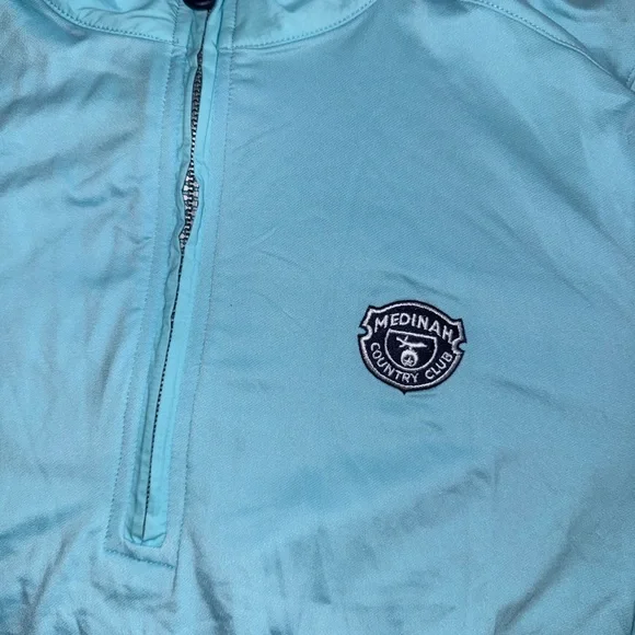 NWT B. Draddy Men’s Blair Half Zip Medina size M